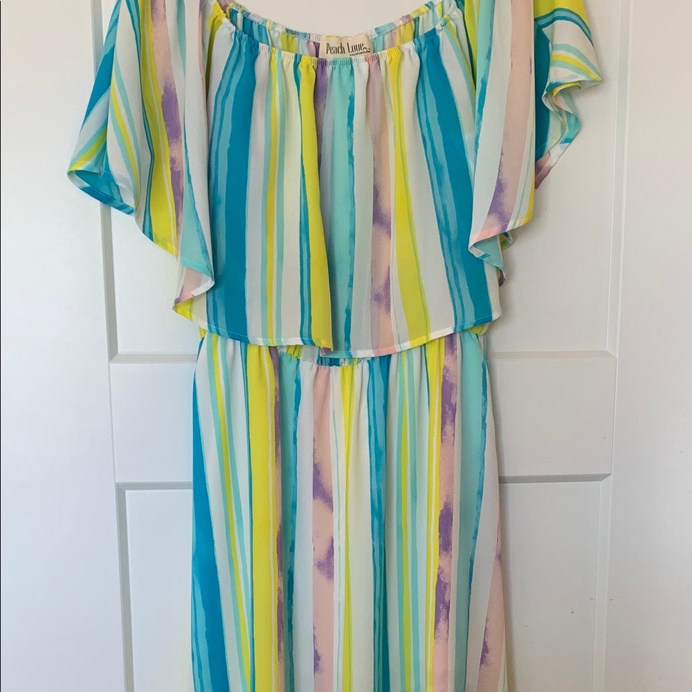 Off the shoulder Summer Dress - Worn Once!
